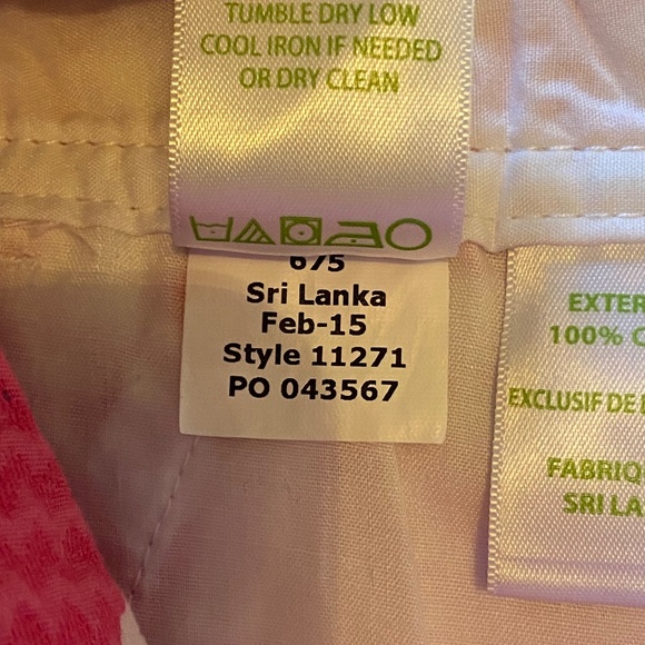 Lilly Pulitzer Walsh Shorts Capri‎ Pink Yacht Sea Size 0 - Picture 7 of 7